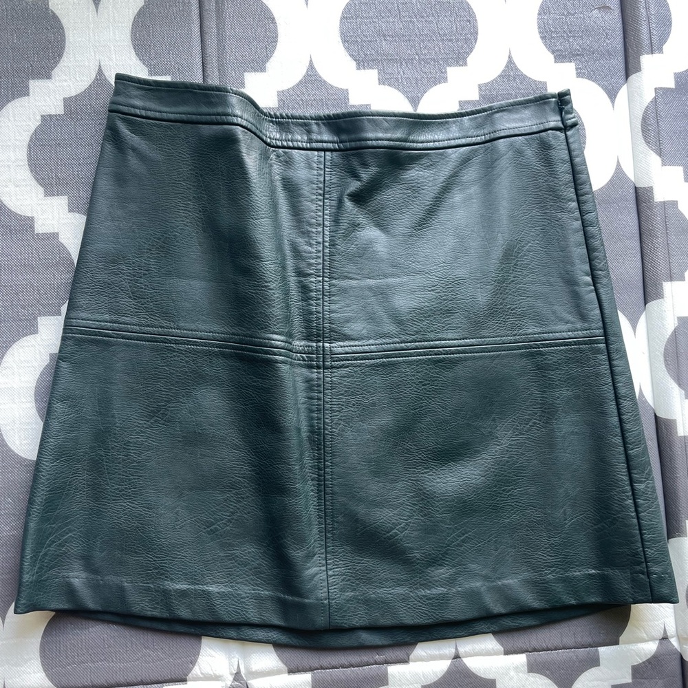 NWT The Limited Faux Leather Skirt